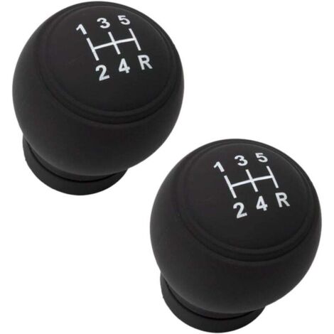 Decorazione per auto, pomelli del cambio, pomello del cambio manuale a 5 velocità, pomello del cambio, copertura universale in silicone per pomello del cambio per auto (1/4)