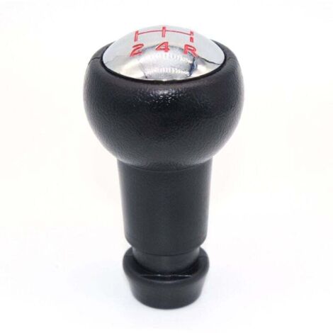 Pomello del cambio a 5 marce, compatibile con Peugeot 106 107 205 206 207 306 307 308 3008 (lettera rossa) (1/4)