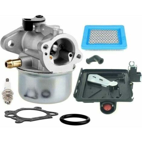 799868 Carburatore adatto a Briggs & Stratton 498170 799872 694202 497586 498254 790821 Carburatore - per carburatore Briggs & Stratton 14111 +795259 Base di innesco per filtro dell'aria di LEIMO