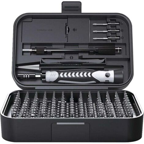 Kit di cacciaviti di precisione 130 in 1 per meccanica di precisione - Per iPhone, laptop, giocattoli, orologi (1/4)