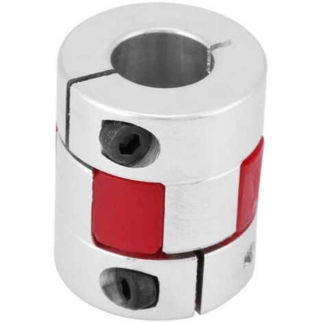 Giunto a prugna, giunto per albero in lega di alluminio D25 L30, connettore per giunto per albero a prugna (12 mm-12 mm, 1 pezzo) (1/4)