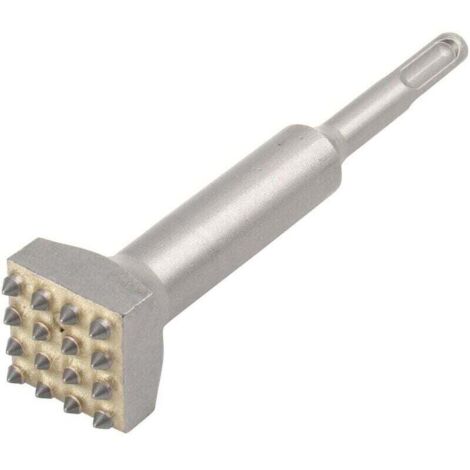 Martello perforatore - Scalpello per martello elettrico per irruvidimento superficiale, scalpello per martello a percussione per pareti in cemento e piastrelle in ceramica, argento