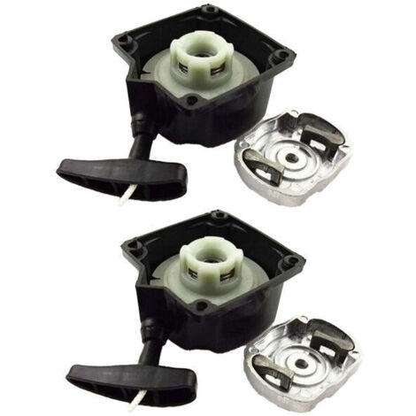 Dispositivo di avviamento semiautomatico a corda + innesto di trasmissione per decespugliatore, trapano o macchina multifunzione 5-in-1 (1/4)