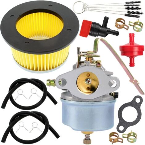 Carburatore universale per motori 4 tempi Tecumseh H25, H30, H35, H50 – Compatibile con modelli 631068A, 631068B, 631827, 632208, 632589, 632615 – Per decespugliatori 3,5 CV, tosaerba 3 CV e triturato (1/5)