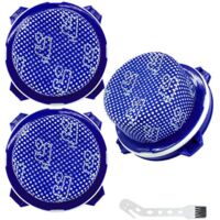 Filtro di ricambio in 3 pezzi per aspirapolvere Samsung Jet 75 Jet 90 Jet 70 Jet 75+ Jet 60, lavabile, riutilizzabile, facile da manutenere, con spazzola