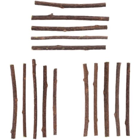 Palos De Matatabi O Hierba Gatera Natural - Limpieza Dental Y Juguete Para Gatos (Silvervine)