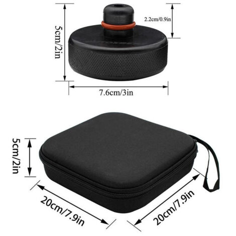 Coussinets De Levage Pour Tesla Model 3 S X Y - 4 Tampons Caoutchouc Compatibles Cric Avec Boîte De Rangement