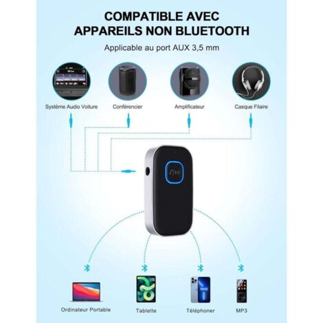 Receptor Bluetooth 5.1 Inateck BR2001 – Conecta Altavoces Y Equipos De Sonido Sin Bluetooth Vía RCA O AUX