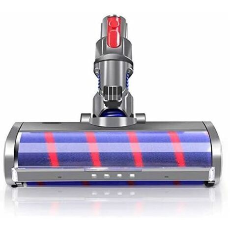 ZVD – Tête de nettoyage pour aspirateurs Dyson V7 V8 V10 V11 – Nylon tissé doux pour parquets – Lavable à l'eau froide – Nettoyage efficace sous meubles