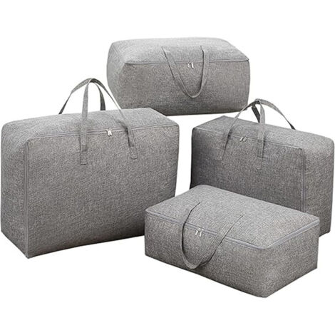 Organisateur De Rangement Pliable Sous Le Lit, Sac De Rangement Imperméable Pour Couette Avec