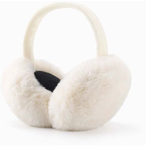 Paraorecchie da donna - paraorecchie invernali in peluche, paraorecchie