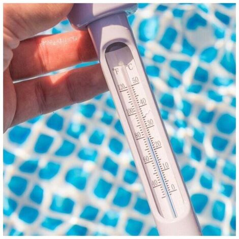 Fiap Termometro per piscina DialSwim ACTIVE in acciaio inox, blu (anodizzato