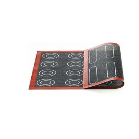 Lékué - Tappetino da forno con bordo, 40 x 30 cm, in Silicone colore: Nero | Leroy Merlin