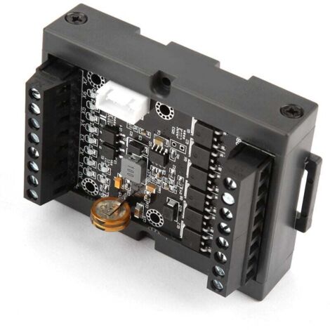 Relay Module 10-28V DC FX1N-14MT PLC Industrial Control Board Programmable Relay Delay Module with Housing Relay Module 10-28V DC FX1N-14MT PLC Industrial Control Board Programmable Relay Delay Module with Housing