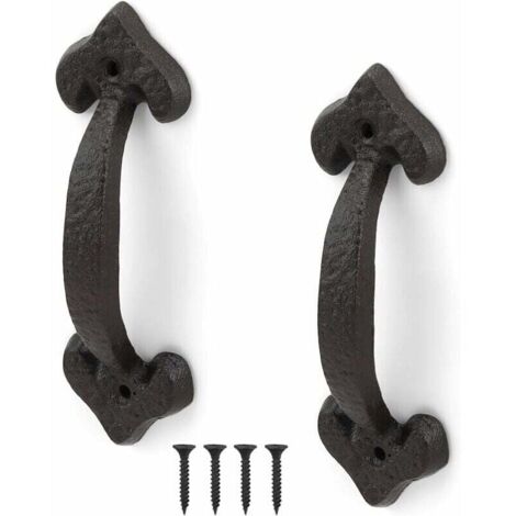 Set di 2 pomelli per armadietto con placca posteriore, maniglie vintage in lega di zinco, pomelli per cassetti per armadi, comò, con viti di montaggio | Leroy Merlin