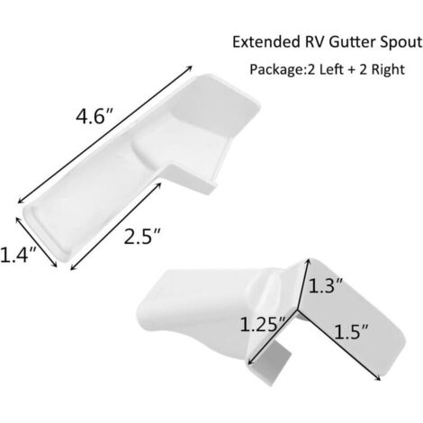 Kit Di Grondaie Per Tubi Di Grondaia Per Acqua Piovana Da Serra Da 32 Mm Forniture Per Serre 94206178