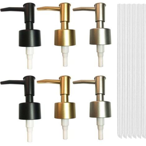 Produktbild von Perfk Saucenspenderpumpe – 10 Ml Hub, Für Ketchup, Sirup, Honig, Selbstverriegelnd, Aus PP, Abnehmbar, Spülmaschinenfest – Für 1L-Gläser