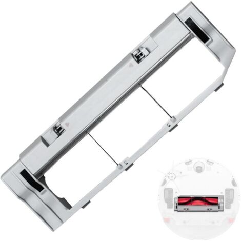 Copertura Spazzola Principale MAGT Di Ricambio Per Xiaomi Roborock S50 S51 – ABS E Acciaio Inox, Anti Perdite D'Aria