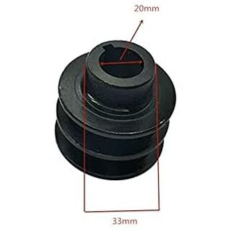 Doppel-Keilriemenscheibe – 20 Mm Bohrung, Passend Produktbild-Vorschau 4
