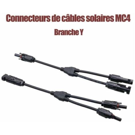 1 Paar Y-Steckverbinder, Solar-PV-Kabel, Solarmodulkabel, Stecker 1 Paar Y-Steckverbinder, Solar-PV-Kabel, Solarmodulkabel, Stecker