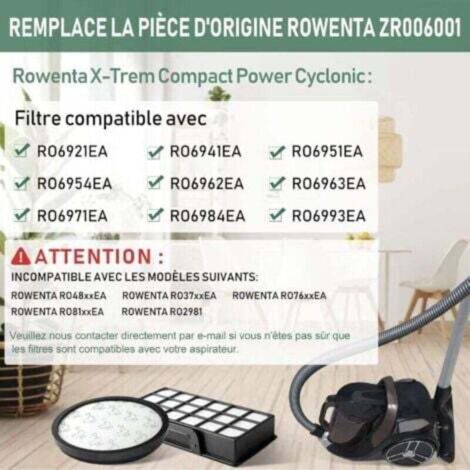 Rowenta Compact Power stofzuiger onderdelen