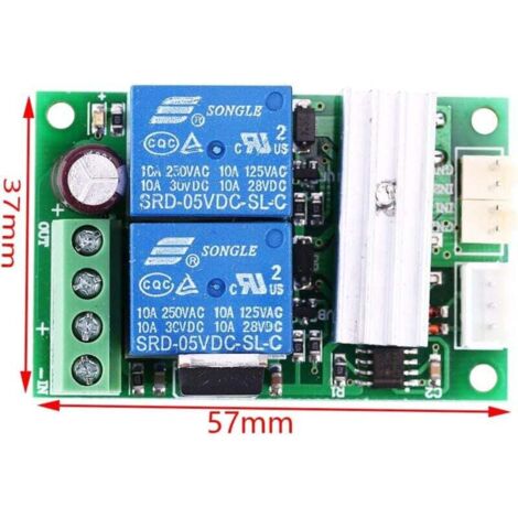 PWM DC Motorregler 10-60V 20A – Einstellbares Hochleistungsmodul 1200W Mit Überhitzungsschutz Für 12V/24V/36V/48V
