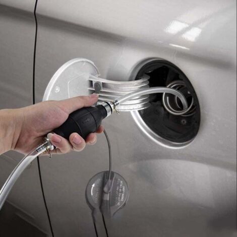 AGT Handpumpe Benzin: Handpumpe zum Umfüllen von Kraftstoff, Öl und Flüssigkeiten, 1 l/Min. (Absaugpumpe, Hand Benzinpumpe, Roller AGT Handpumpe Benzin: Handpumpe zum Umfüllen von Kraftstoff, Öl und Flüssigkeiten, 1 l/Min. (Absaugpumpe, Hand Benzinpumpe, Roller