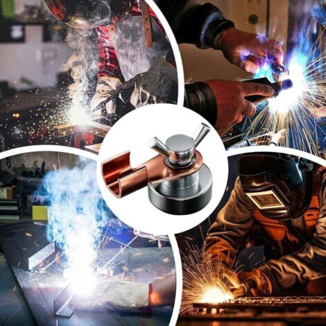 Schweißerdungsklemme 300A – Galvanisierte Kupferklemme, Für Handschweißgeräte, Schutzgas- & WIG-Schweißen
