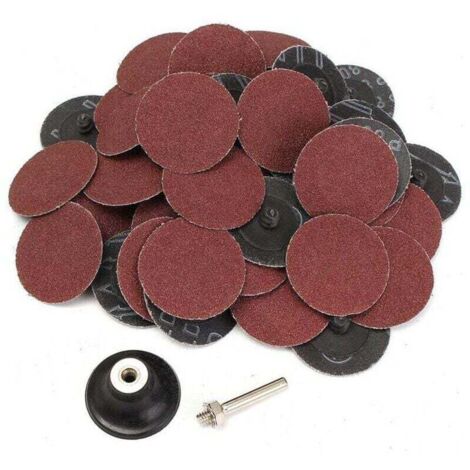 5 Schleifscheiben, 2 Zoll (50 Mm) – Nylon-Streifenscheiben Zum Entfernen Von Farbe & Rost, Farbe Schwarz