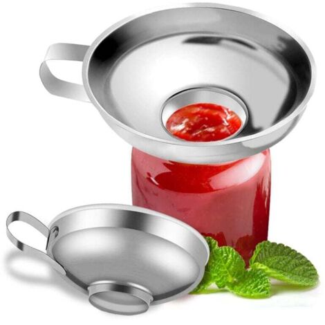 Jamstrichter - Edelstahl Küchenjammer-Trichterset  Produktbild-Vorschau 3