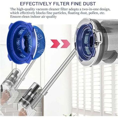 Waschbarer Staubsaugerfilter – Ersatz Für Jet 60/70/75/90 – Fängt 99% Staub & Haare Ein
