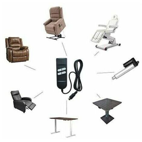 Stil Sedie Poltrona Relax alzapersona reclinabile elettrica in ecopelle