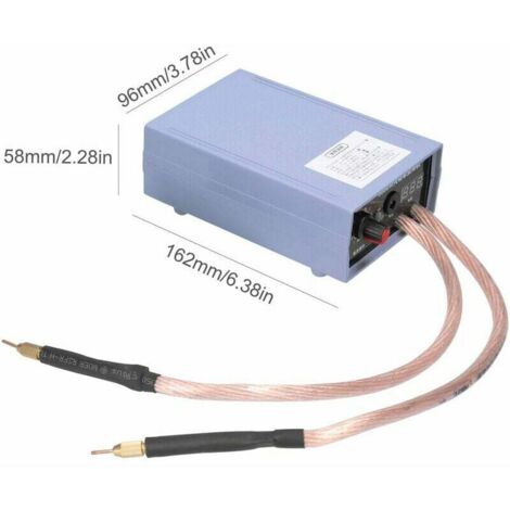 Saldatrice A Punti Portatile 800A Con Schermo OLED E 80 Livelli Regolabili – Batteria 5000mAh
