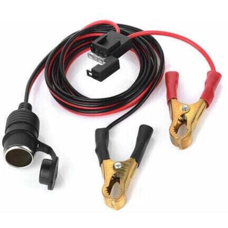 2 Clip A Coccodrillo Isolate 1000A Rosse E Nere | Morsetti Per Batteria Auto Con Terminali A Crimpare - 5