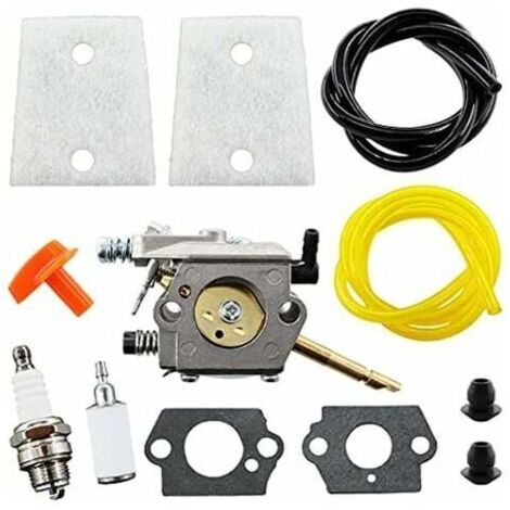 Kit Tubi Carburante E Filtro Benzina 6mm Per Moto, Scooter, ATV, Tosaerba E Generatori, 30cm, Con Morsetti