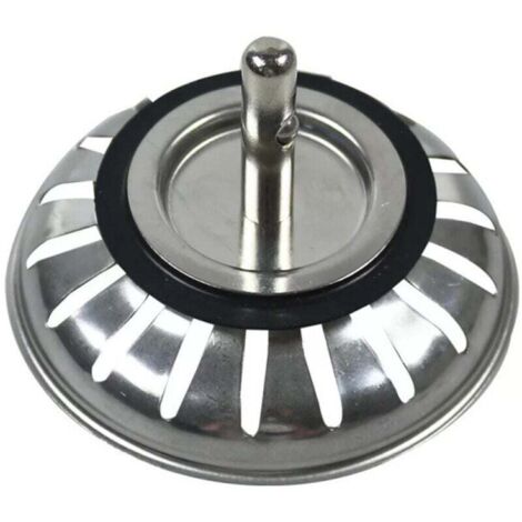 filtri per lavello in acciaio inox (11,5 cm) prevengono l'intasamento