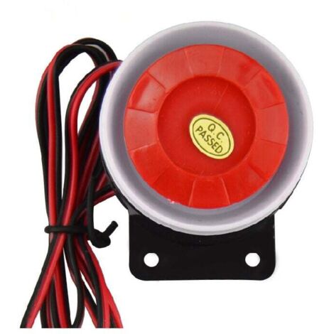 Avvisatore acustico a tromba, 110dB DC 12V allarme a tromba forte