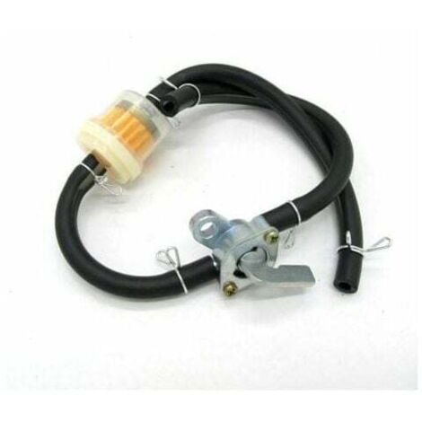 Rubinetto Benzina -BGM ORIGINAL- Rubinetto Universale Per Tubo Benzina Per Tubo 6mm