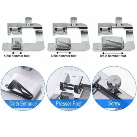 1 Set 20U Kit Macchina Da Cucire Piastra Di Cucitura Piedino