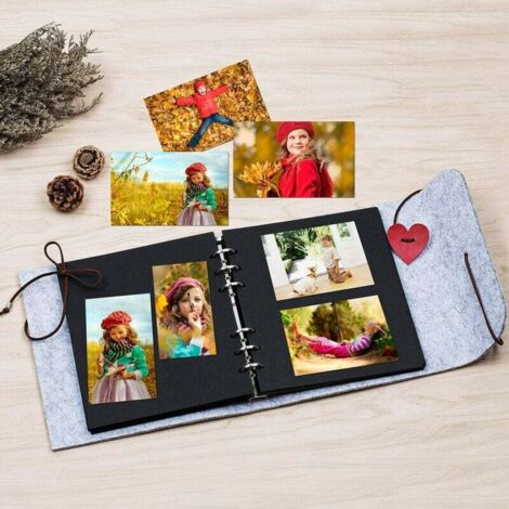 Legami - Album fotografico, Fai da te, Include Kit con Elementi decorativi, 20 Pagine, Idea