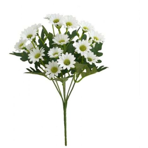 Confezione da 2 fiori artificiali da appendere, protezione UV, per decorazioni da parete per veranda da giardino, vigilia di nozze (viola