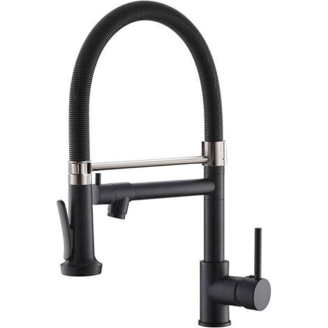 Rubinetti per lavello da cucina con spruzzatore estraibile