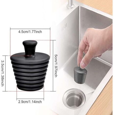 Tappo Per Vasca Da Bagno In Silicone, Tappo Per Lavandino, Diametro 15 3 Cm Tappo Di Scarico Universale 1 Pezzo Giallo 97253268