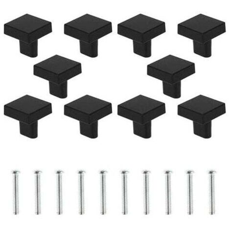 LONTAN 10 pomelli per mobili in acciaio inox, rotondi, per armadi, cassetti, colore argento, spazzolato, per bagno, camera da letto