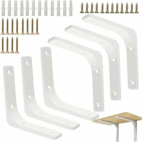 2 Staffe Per Scale Da Piscina Fuori Terra – Supporti In Acciaio Inox 304 Per Tubi Da 3,8 Cm – Adatti Anche Per Corrimano E Armadi - 3