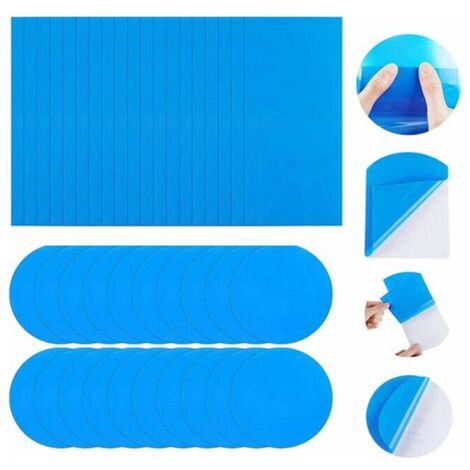 QUARKZMAN 8pz Toppa di Riparazione in Nylon 20cmx10cm Autoadesiva Impermeabile Adesivi Riparazione Tessuto Nastro Tenda per Riparazione Attrezzatura Campeggio Aperto Piumino, Oliva