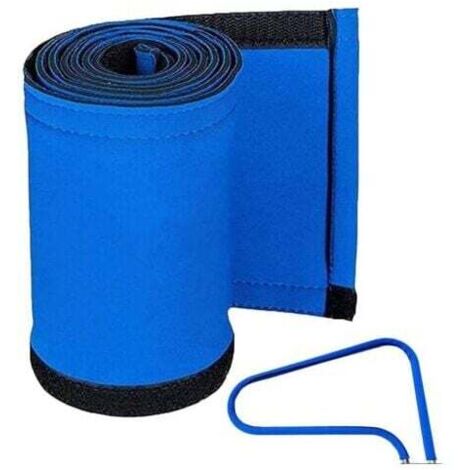 Hapivida Copertura Per Corrimano Piscina Antiscivolo In Gomma Neoprene - Lunghezza 10FT, Protezione Antiscottatura E Antigraffio Per Interni/Esterni