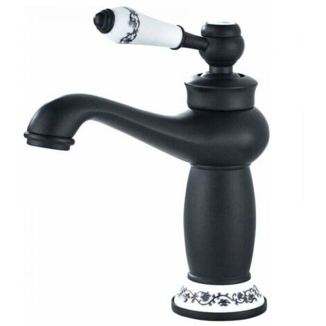 Rubinetto per lavabo monocomando di lusso per bagno rubinetto a cascata in oro e