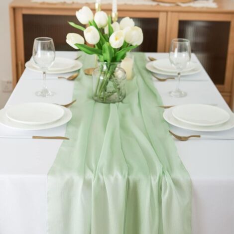 Highdi Runner da Tavola in Chiffon, Runner Tavola Moderno