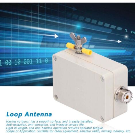 QRP Antenna A Onde Corte Full Band 5-55Mhz Con Sintonizzatore - Mini Antenna HF Per Radioamatori, FM, Aviazione, UV (20W) - 3
